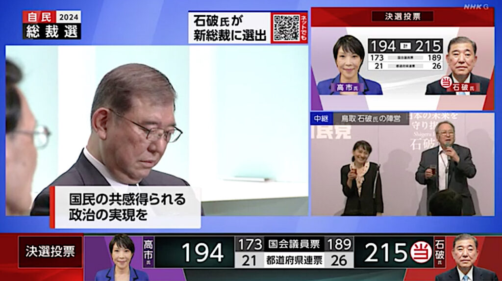 内閣総理大臣夫人 石破 佳子 (右下)